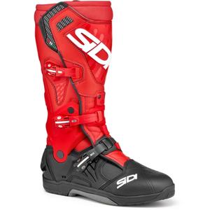 Cizme moto SiDi Crossair negru-rosu