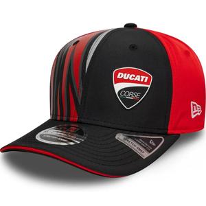 Șapcă Ducati Corse 9SEVENTY cu logo roșu-negru