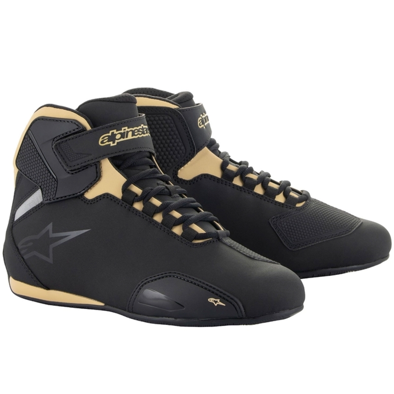 Cizme de motocicletă Alpinestars Stella Sektor pentru femei negru-șampanie