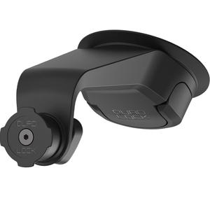 Bază cu ventuză Quad Lock® pentru parbriz/bord, neagră