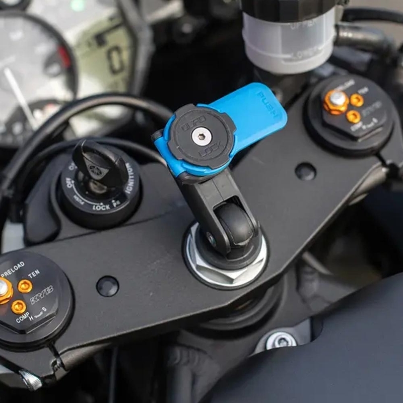 Suport coloană de direcție Quad Lock® negru