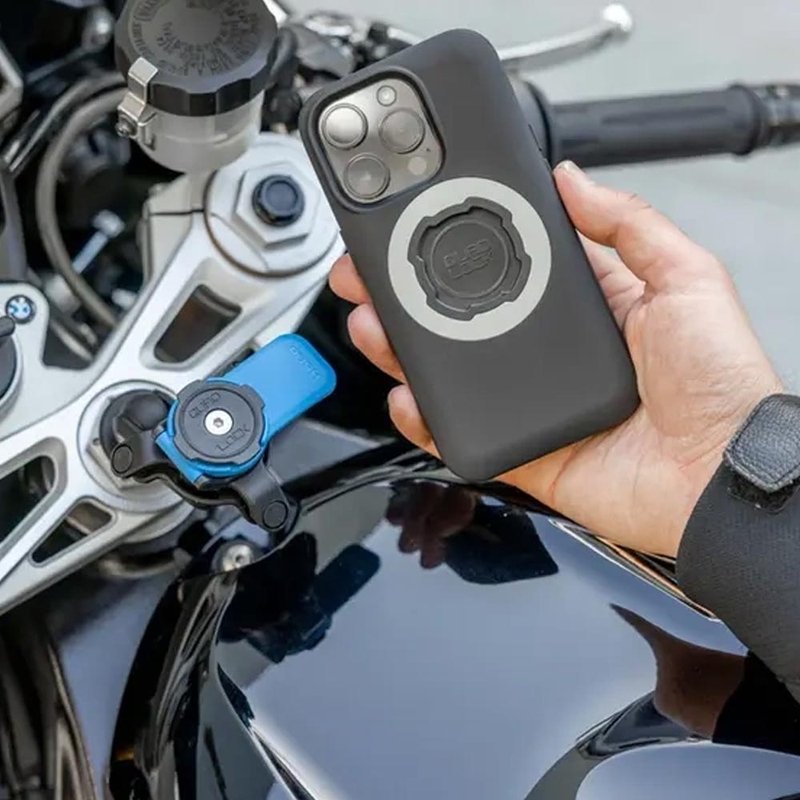 Suport coloană de direcție Quad Lock® negru