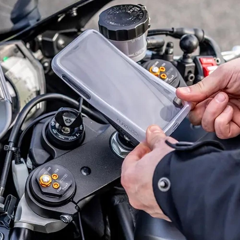 Suport coloană de direcție Quad Lock® negru