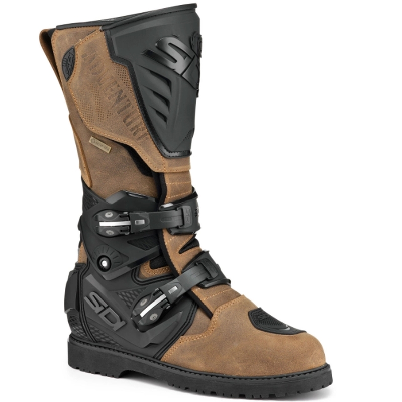 Cizme de motocicletă SIDI Adventure Gore-Tex 2 maro deschis