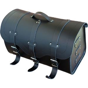 Geantă de motocicletă din piele cu încuietoare RSA K155 neagră