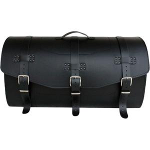 Geantă de motocicletă din piele cu încuietoare RSA K461 neagră