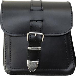 Buzunare laterale din piele pentru motocicletă RSA Ki18 2 buc negru