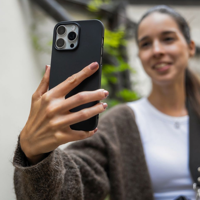 Husă spate cauciucată FIXED Story pentru Xiaomi Redmi Note 15 Pro 5G, neagră