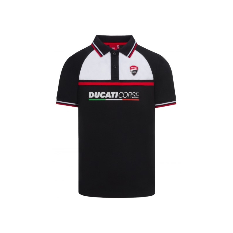 Tricou polo Ducati - Inserție Yoke lichidare