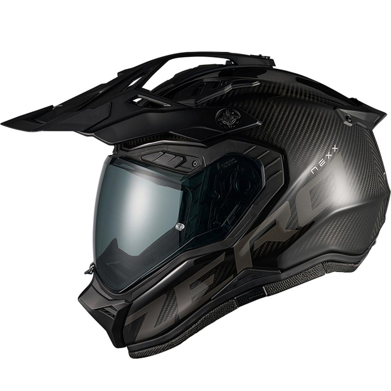 Cască de motocicletă Enduro Nexx X.Rally Zero PRO Negru Carbon