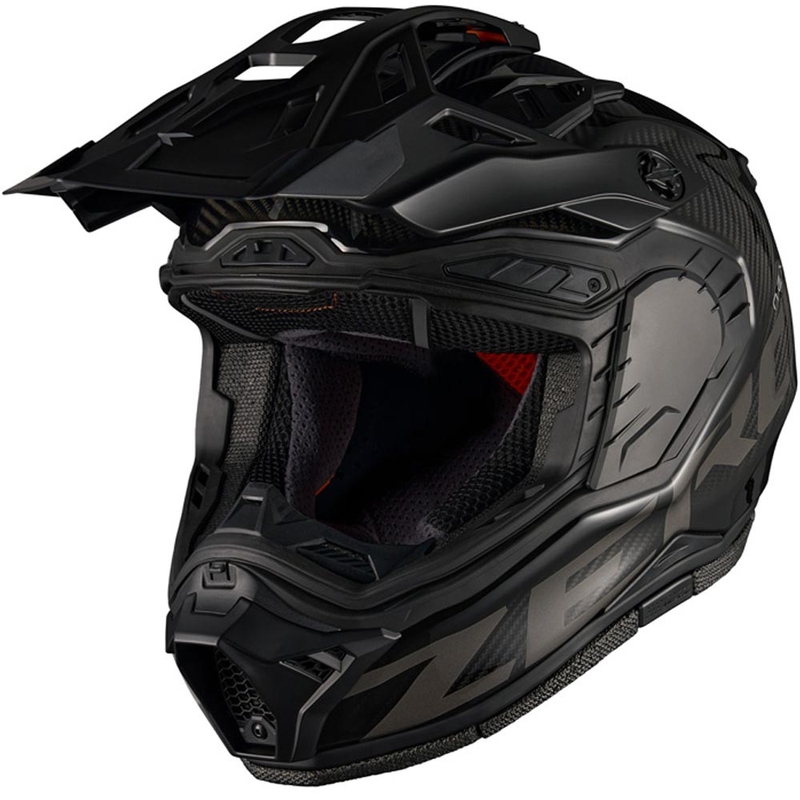 Cască de motocicletă Enduro Nexx X.Rally Zero PRO Negru Carbon