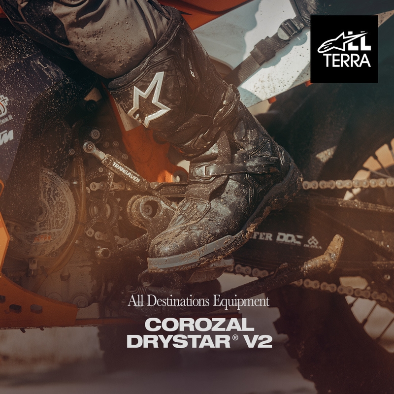 Ghete moto Alpinestars Corozal V2 Adventure Drystar, negre