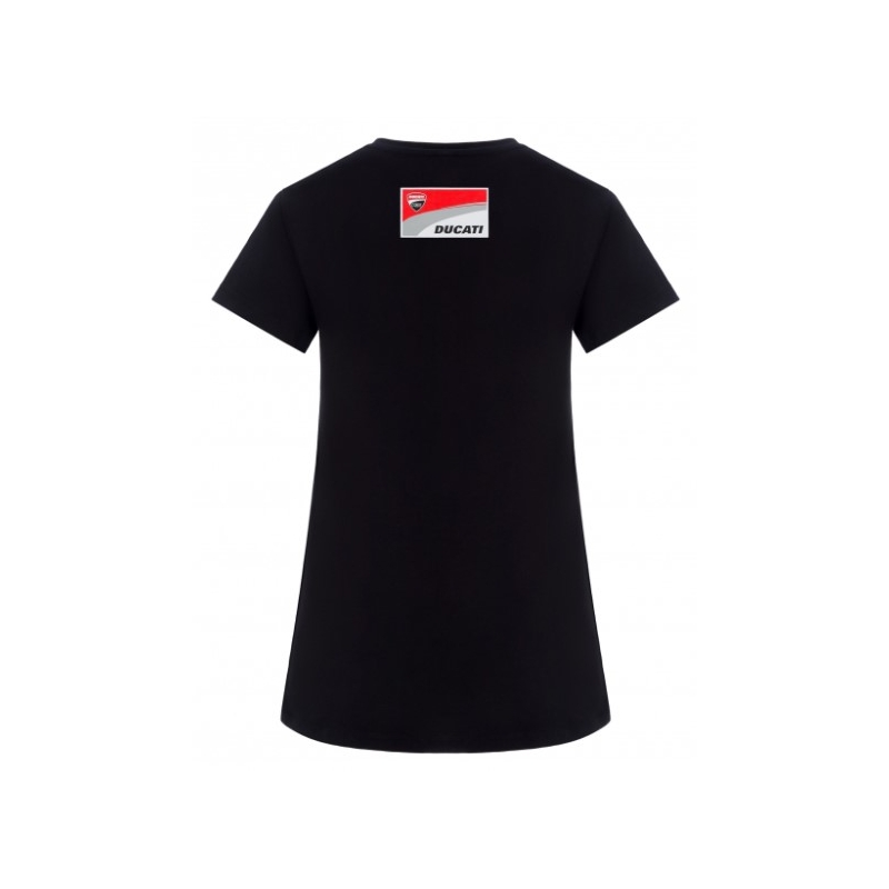 Tricou Ducati pentru femei - Corse negru și roșu lichidare