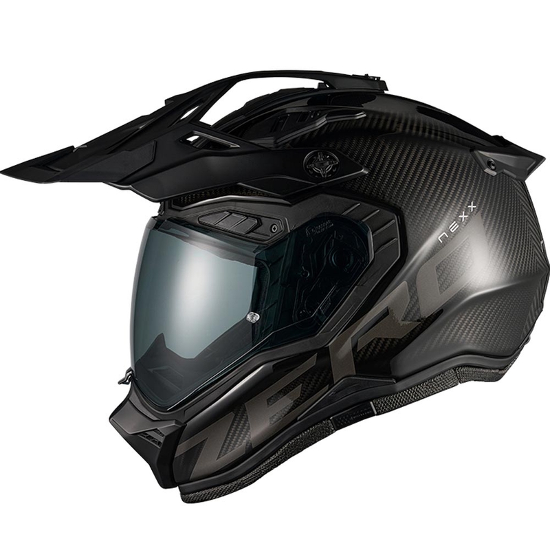 Cască de motocicletă enduro Nexx X.Rally Zero PRO neagră