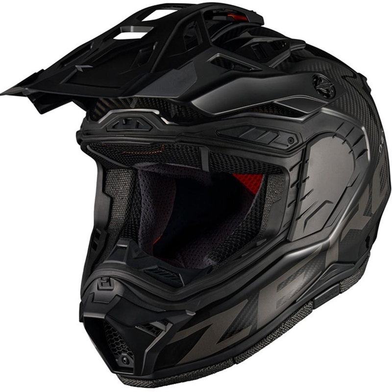 Cască de motocicletă enduro Nexx X.Rally Zero PRO neagră