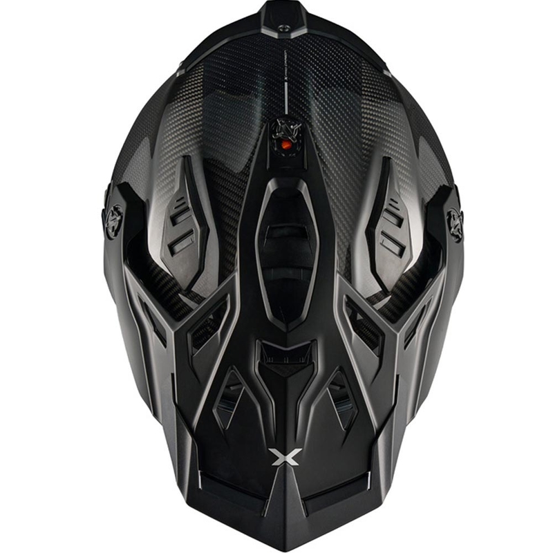 Cască de motocicletă enduro Nexx X.Rally Zero PRO neagră
