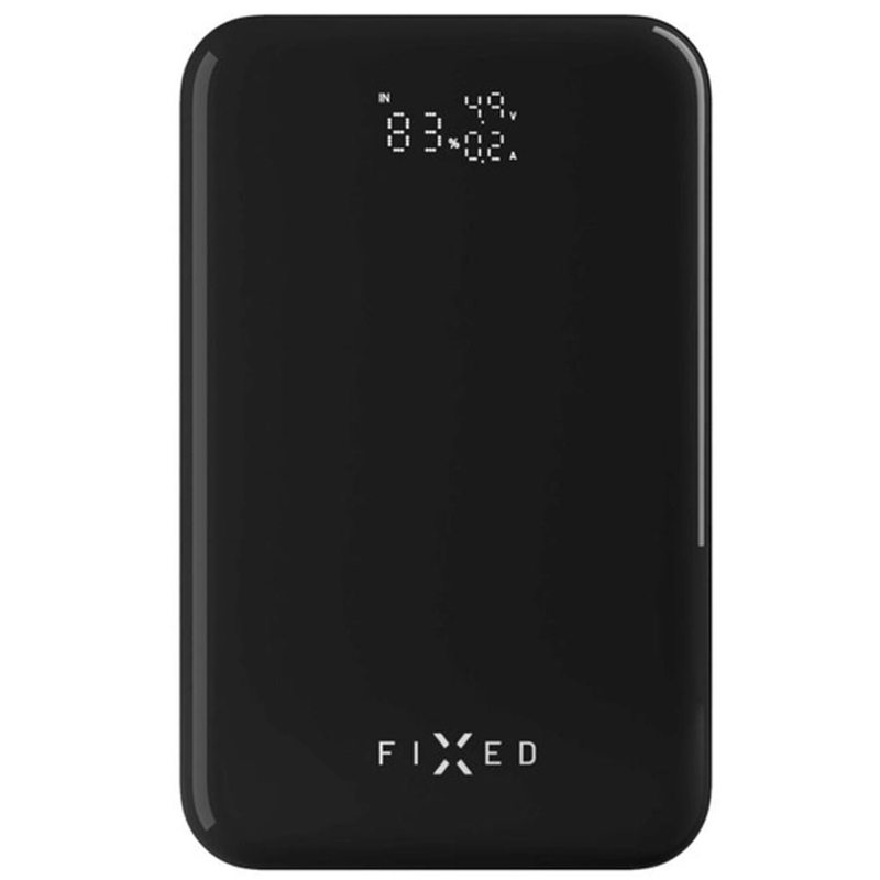 Power bank Fix Zen 20 Pro cu afișaj LCD negru