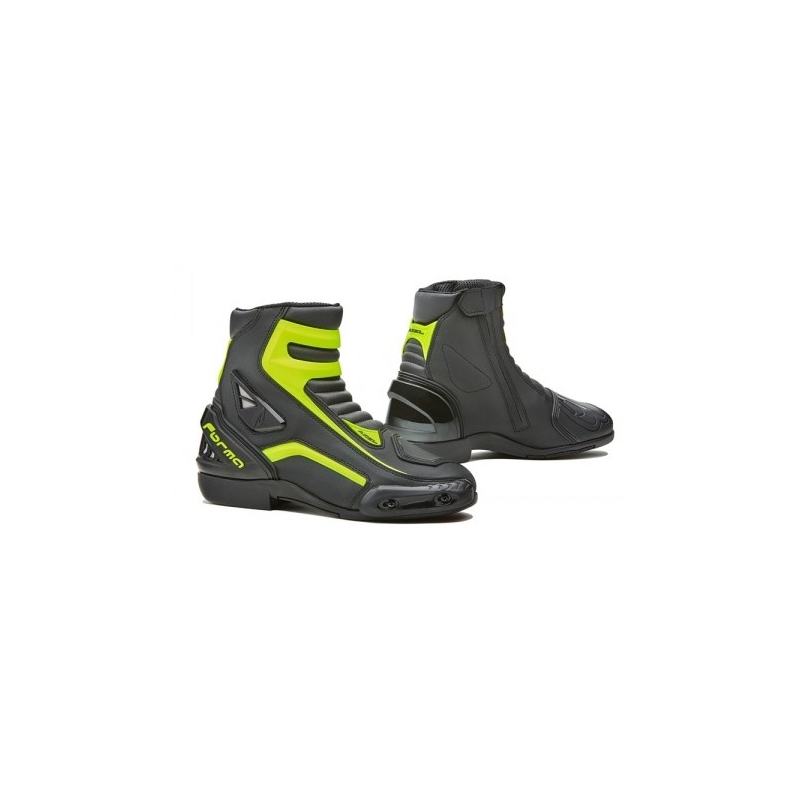 Forma Axel negru-fluo-galben  cizme de motocicletă Axel lichidare