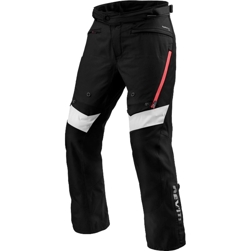 Pantaloni pentru motociclete Revit Horizon 3 H2O negru/roșu