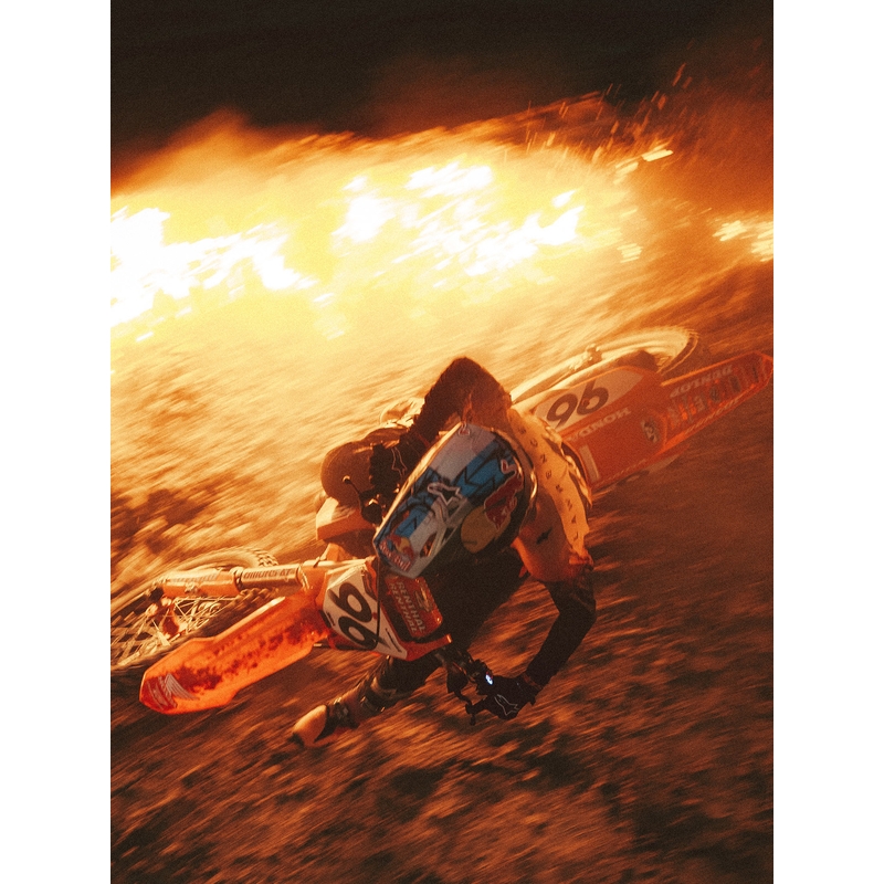 Cască motocross Alpinestars Supertech S-M10 ediție limitată Black Hole, culoare neagră