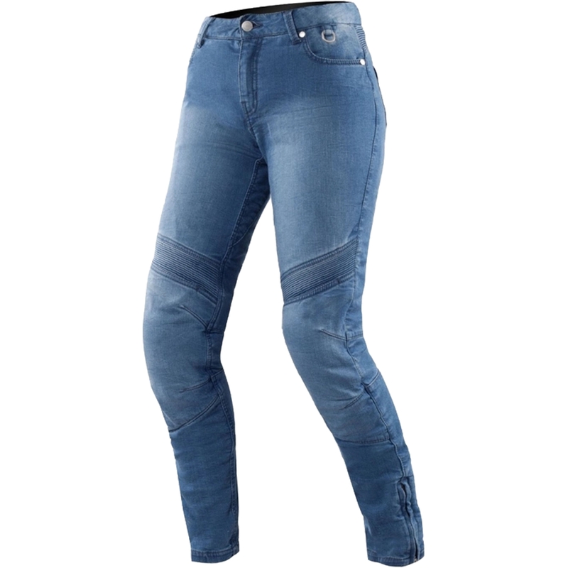 Blugi moto pentru femei Shima Jess albastru