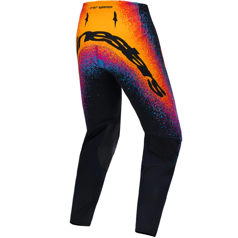 Pantaloni Motocross Alpinestars Supertech Ediție Limitată Black Hole - Negru