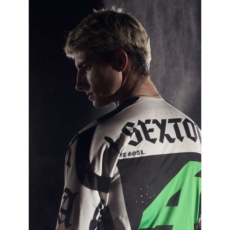 Pantaloni motocross Alpinestars Techstar ediție limitată Wolf Dust, culoare nisip-negru