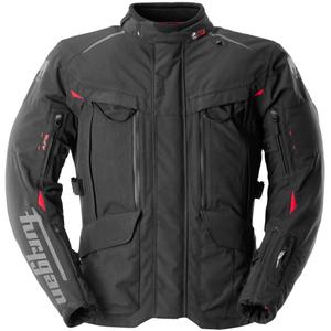Geacă de motocicletă Furygan CHALLENGER 3C PRIMALOFT® negru-roșu