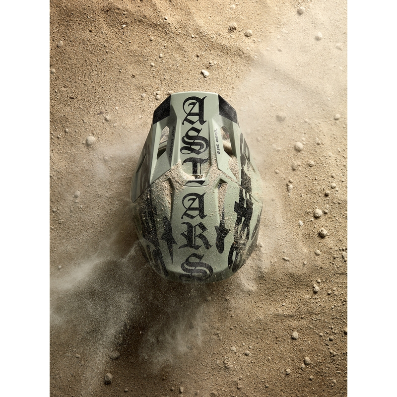Cască motocross Alpinestars Supertech S-M7 ediție limitată Wolf Dust nisip-negru