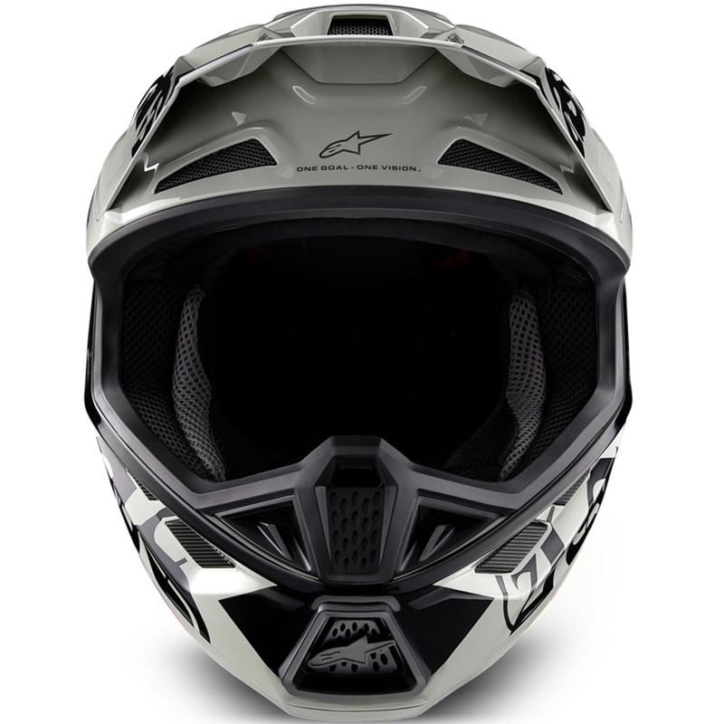 Cască motocross Alpinestars Supertech S-M7 ediție limitată Wolf Dust nisip-negru
