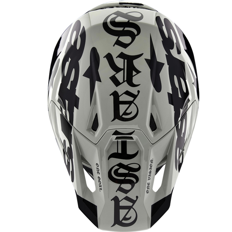 Cască motocross Alpinestars Supertech S-M7 ediție limitată Wolf Dust nisip-negru