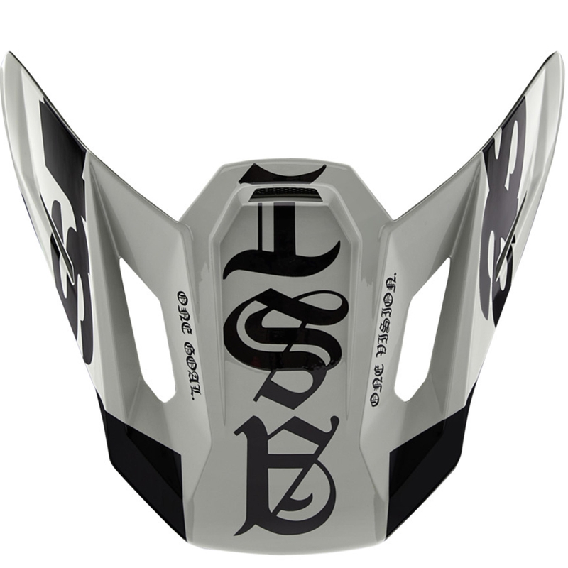 Viziera pentru cască de motocicletă Alpinestars Supertech S-M7, ediție limitată, Wolf Dust, culoare nisip-negru