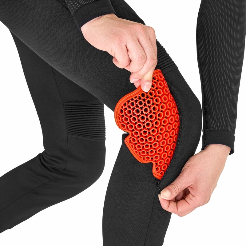 Pantaloni de motocicletă extinși pentru femei Shima Vesper negri