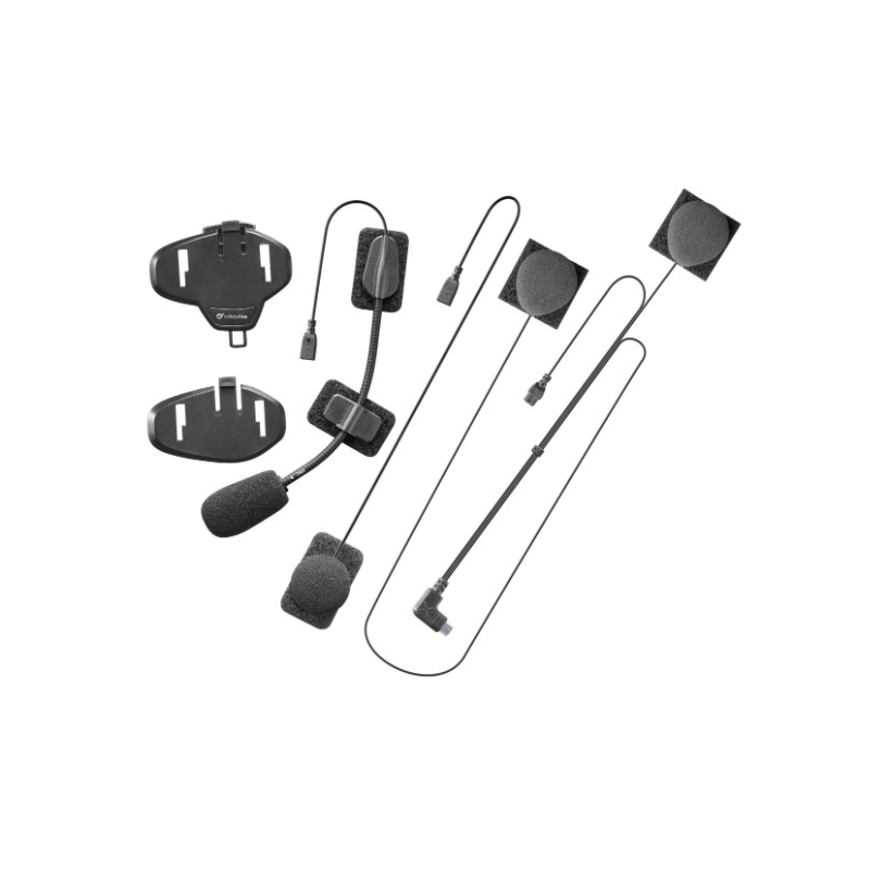 Kit audio CellularLine Interphone pentru seturile Bluetooth Tour, Sport, Urban, Link, Avant