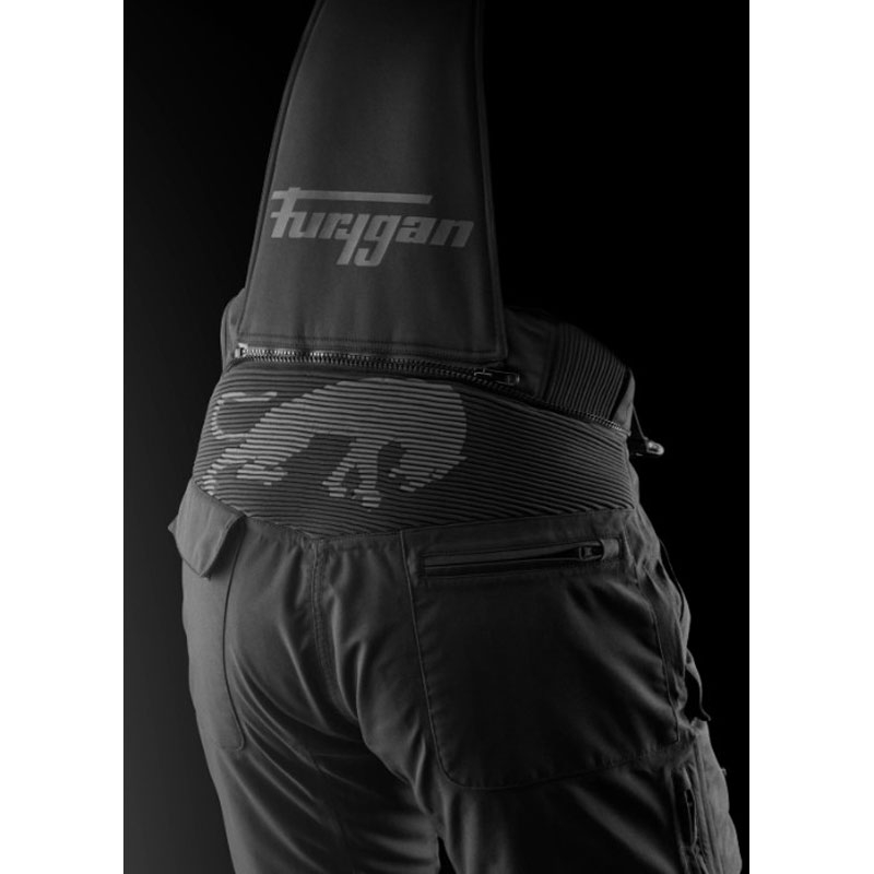 Pantaloni de motocicletă Furygan Redington 3C PRIMALOFT® negri