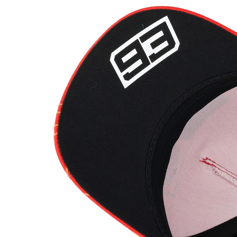Șapcă Ducati Corse Marc Marquez 93 Box Logo negru-roșu