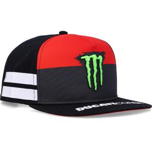Șapcă Ducati Monster White Stripes negru-roșu-alb
