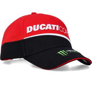 Șapcă Ducati Corse Monster Diagonal negru-roșu