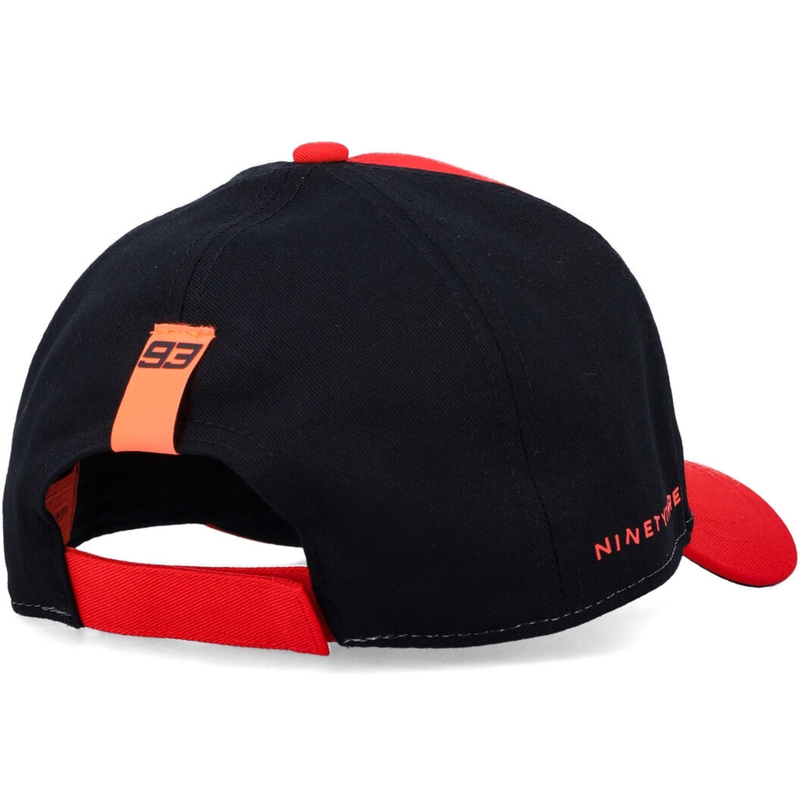 Șapcă Ducati Marc Marquez Baseball 93 pentru copii, negru-roșu