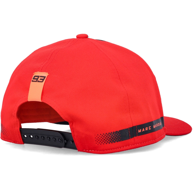 Șapcă Ducati Marc Marquez Mid Visor Pixelled 93 negru-roșu