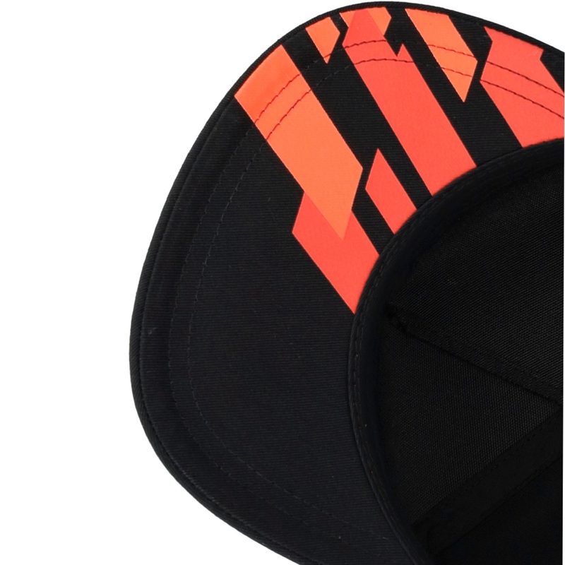 Șapcă plată Ducati Marc Marquez 93, dreptunghiuri roșii, negru