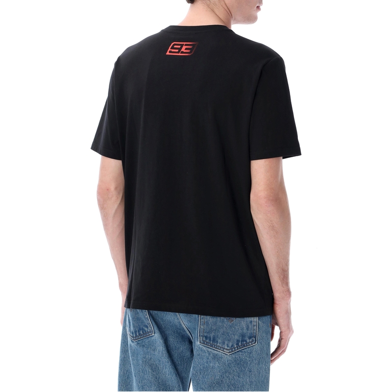 Tricou Ducati Marc Marquez cu logo repetat negru