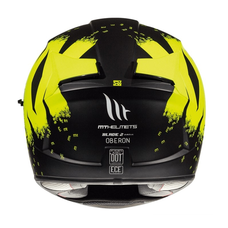 MT Blade 2 SV Oberon negru-galben-fluo cască de motocicletă integrală lichidare