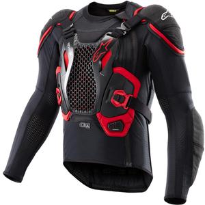 Vestă airbag motocicletă Alpinestars TECH-AIR®OFF-ROAD, negru-roșu