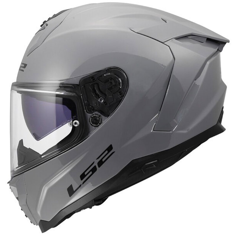 Cască integrală pentru motocicletă LS2 FF817 Challenger II, gri lucios
