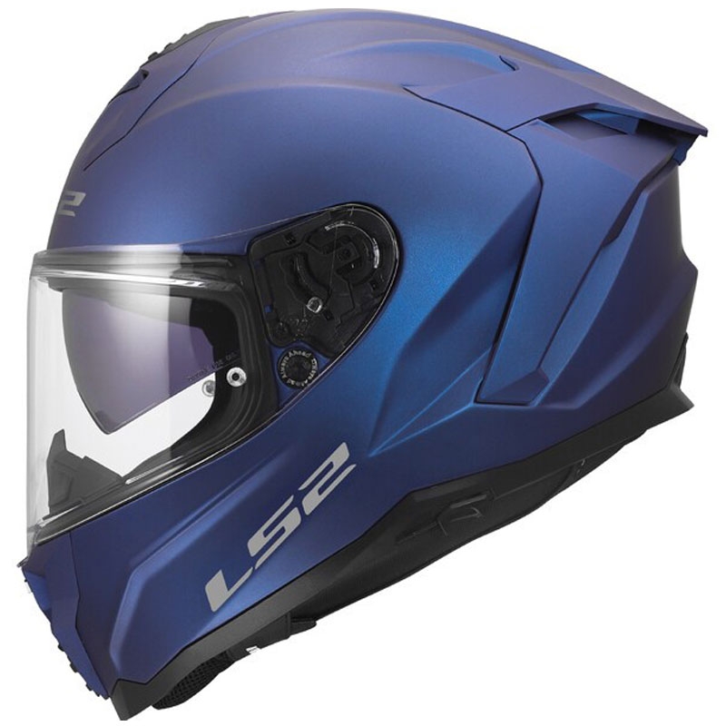 Cască integrală pentru motocicletă LS2 FF817 Challenger II Solid, albastru marin mat