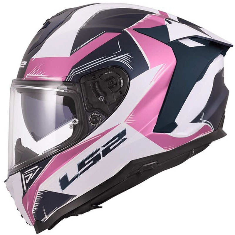 Cască integrală pentru motocicletă LS2 FF817 Challenger II Flaman, lavandă mată