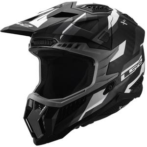 Cască motocross LS2 MX703 X-Force Phantom negru mat-gri