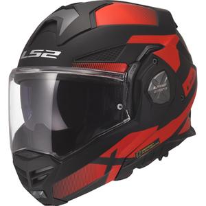 Cască de motocicletă pliabilă LS2 FF901 Advant X Nova negru mat-roșu