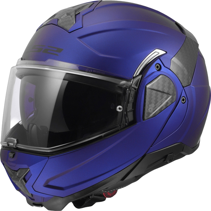 Cască de motocicletă pliabilă LS2 FF910 Advant II Solid albastru marin mat